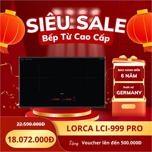Bếp từ đôi Lorca LCI-999 PRO